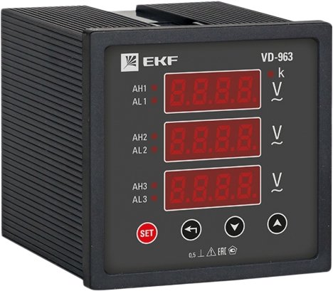 

Вольтметр EKF PROxima VD-963