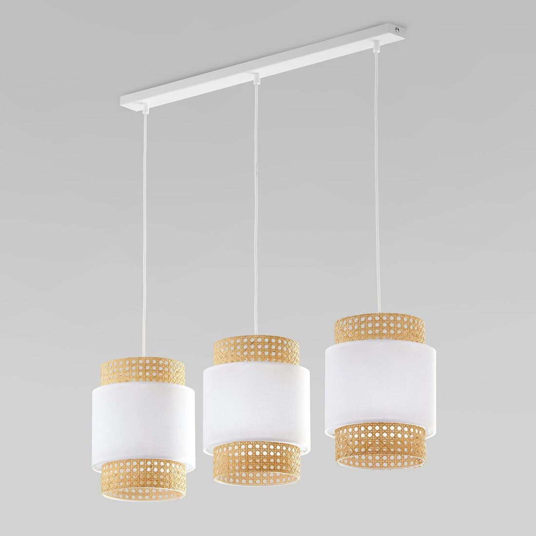 

Люстра средней высоты TK Lighting Boho white TKP6531