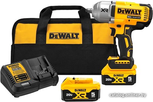 Гайковерт DeWalt DCF900P2 (с 2-мя АКБ, сумка)