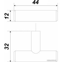 Ручка мебельная Boyard RC200SC.5