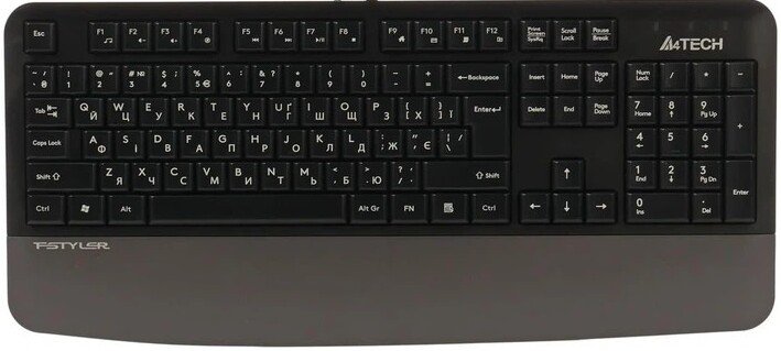 

Клавиатура A4Tech Fstyler FK20 (темно-серый)