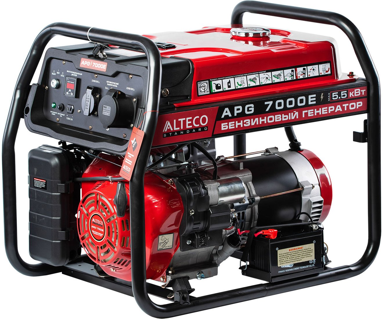 

Бензиновый генератор Alteco APG 7000 E