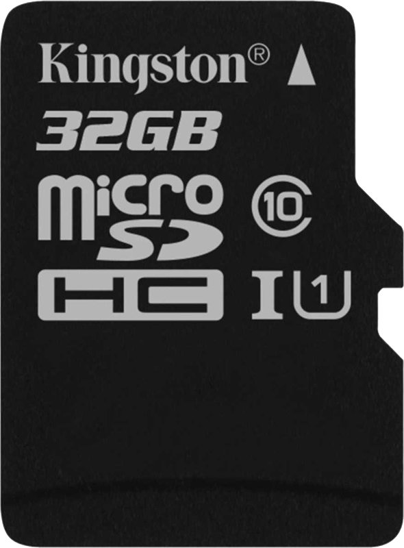 

Карта памяти Kingston Canvas Select SDCS/32GBSP microSDHC 32GB