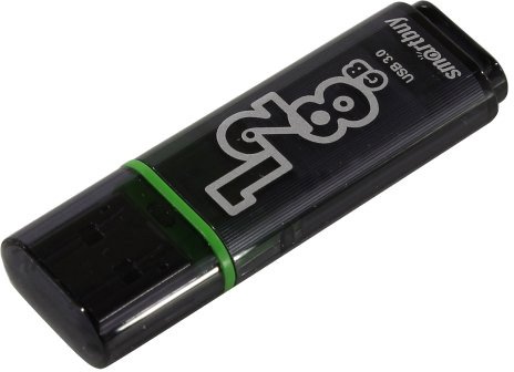 

USB Flash SmartBuy Glossy 128GB (черный)