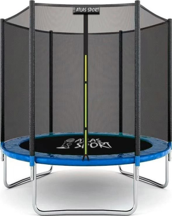 

Батут Atlas Sport 183 см (внешняя сетка, голубой)