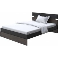 Кровать PROxSON Milton 90x190 (черный/дуб кантербери)