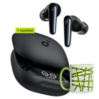 Наушники Anker Soundcore Liberty 4 Pro (черный матовый) + кружка сувенирная