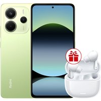 Телефон Xiaomi Redmi Note 14 8GB/256GB международная версия (зеленый) + наушники Xiaomi Redmi Buds 6 Lite (белый) по акции