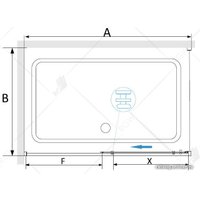 Душевой уголок RGW SV-42 100x90 (хром/прозрачное стекло)