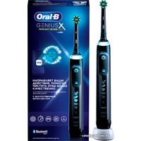 Электрическая зубная щетка Oral-B Genius X Cross Action D706.513.6 (черный)