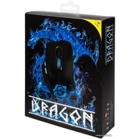 Игровая мышь Оклик 725G DRAGON Gaming Optical Mouse Black/Blue (793465)
