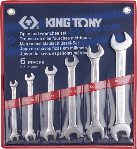 

Набор ключей King Tony 1106MR (6 предметов)