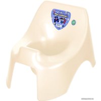 Детский горшок Эльфпласт Малышок 069 (кремовый)