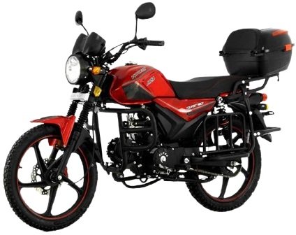 

Мопед Rockot ALPHA TOURIST M-12 (красный глянцевый)