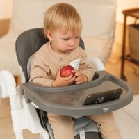 Высокий стульчик Martin Noir Dory (Fun Grey)