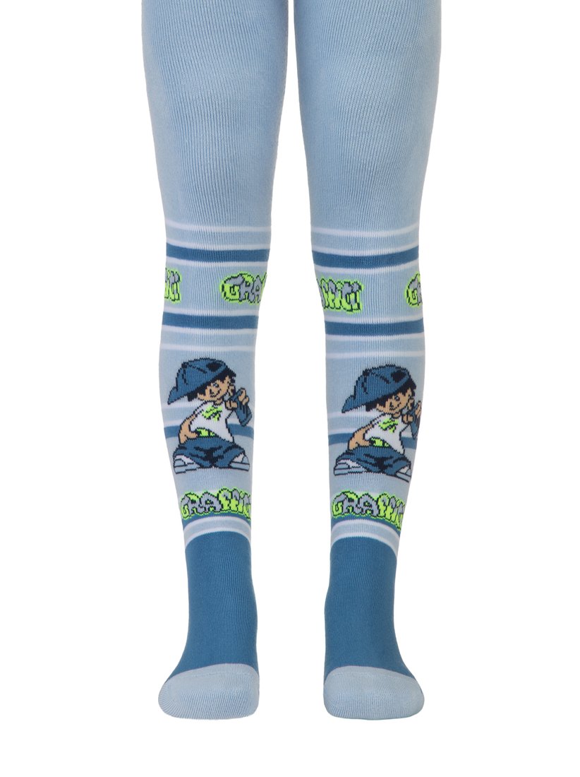 

Колготки Conte-kids Sof-Tiki с рисунками 7С-38СП (р. 62-74, голубой 391)