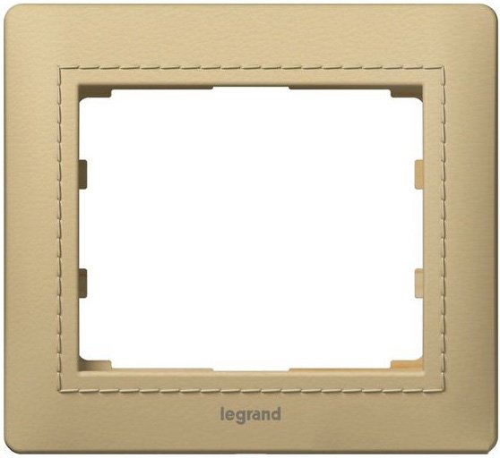 

Рамка Legrand Galea Life 1 пост (бежевый)