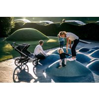 Коляска прогулочная «книга» Thule Urban Glide 2 Double 2021 (jet black)