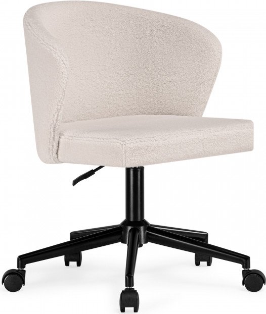 

Офисное кресло Woodville Lika 15858 (white teddy/black)