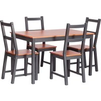 Кухонный стол TetChair Sonata Dining Set (антик/графит)