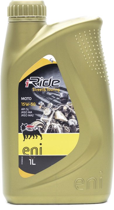 

Моторное масло Eni i-Ride Moto 15W-50 1л