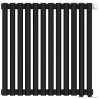 Стальной трубчатый радиатор Сунержа Эстет-11 EU50 500х540 12 секций (матовый черный)
