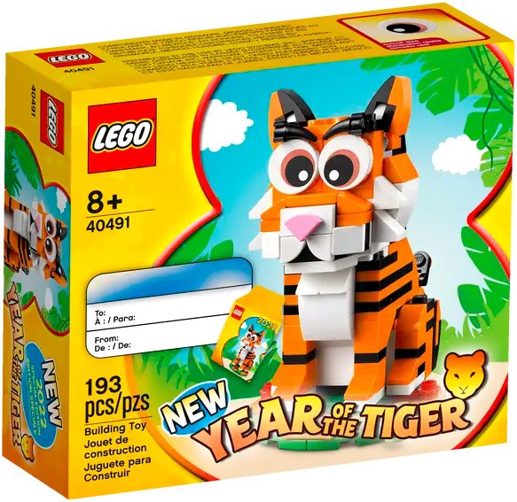 

Конструктор LEGO 40491 Год Тигра