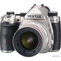 Зеркальный фотоаппарат Pentax K-3 Mark III Body (серебристый)