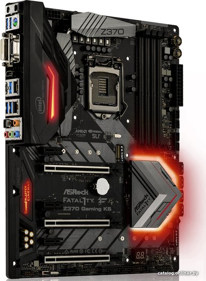 ASRock Fatal1ty Z370 Gaming K6 материнскую плату купить в Минске