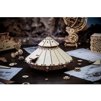 3Д-пазл Eco-Wood-Art Танк Да Винчи