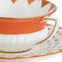 Чашка с блюдцем Wedgwood Wonderlust Peony Diamond 40024019