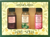 Love Spell Спрей для тела Bloom Flora + Lost Cherry + Pink Rose 3x100 мл