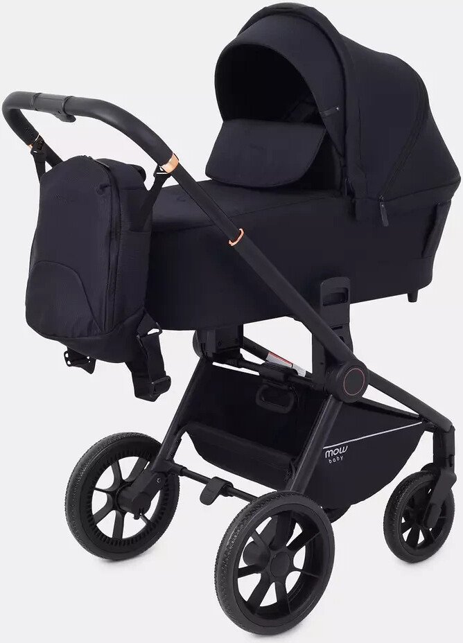 

Универсальная коляска MOWbaby Zoom light RA086 (2 в 1, black)