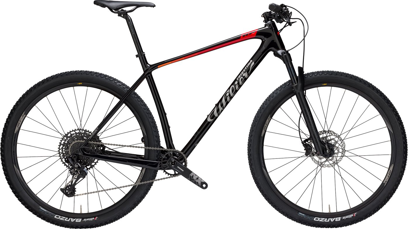 

Велосипед Wilier 101X 2023 E121XC5C (Black/Red/Orange)