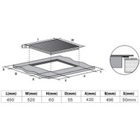 Варочная панель Schtoff IF7001 Black