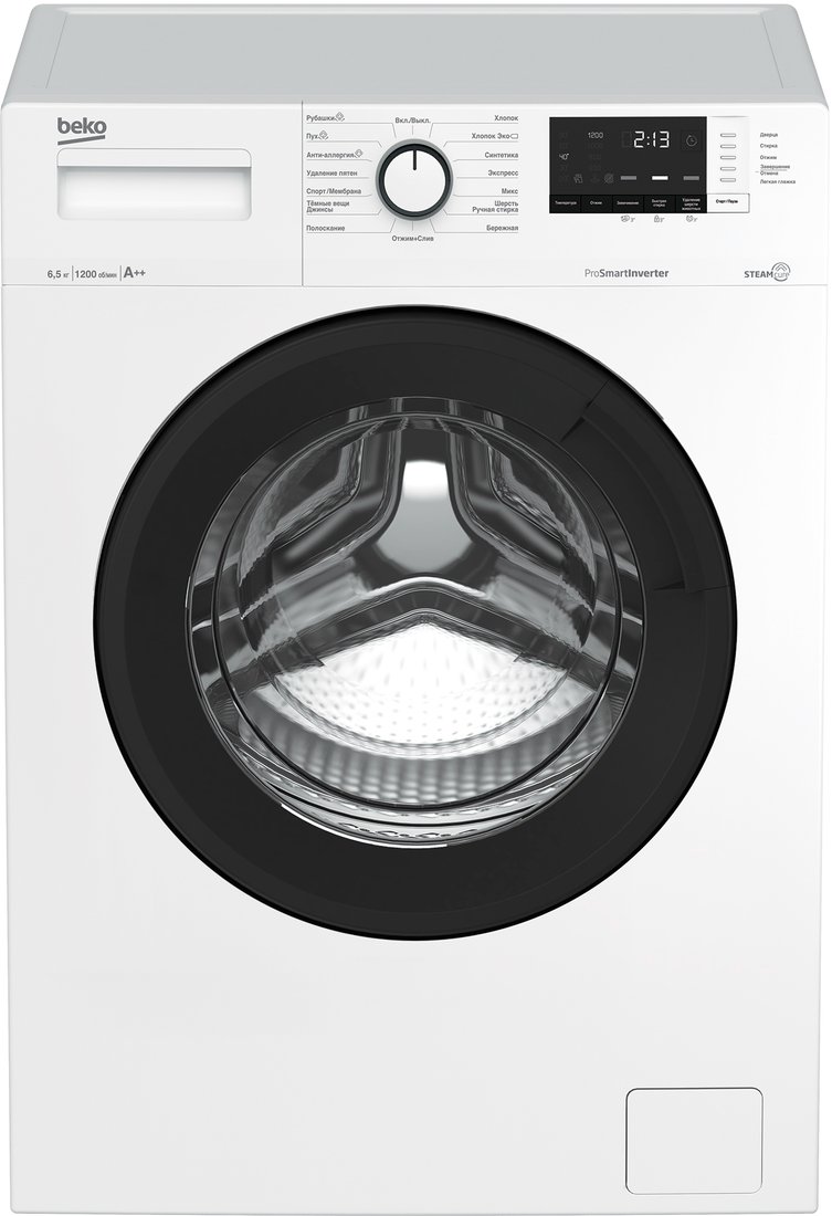 

Стиральная машина BEKO WSRE6H612ZAWI