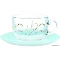 Набор тарелок Luminarc Simply Trompette Turquoise V2715 (44 пр)