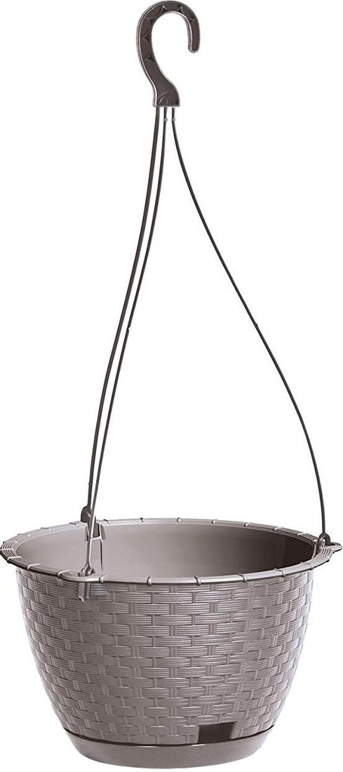 

Кашпо Prosperplast Ratolla Round WS DRLW215S-7529U (мокка)