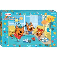 Мозаика/пазл Step Puzzle Maxi Три кота new 1 90099 (24 эл)