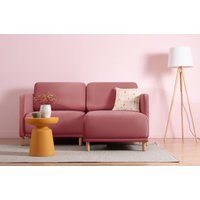 Угловой диван Divan Нордика мини Velvet Coral 264427 (розовый)