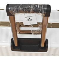 Чемодан DoubleW E087# (S, белый)