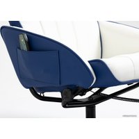 Массажное кресло Angioletto Barone Blu Bianco