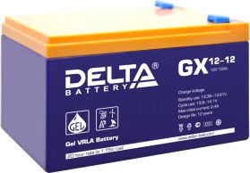 

Аккумулятор для ИБП Delta GX 12-12 (12В/12 А·ч)