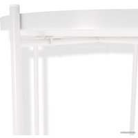 Журнальный столик Sheffilton SHT-CT8 (белый муар)