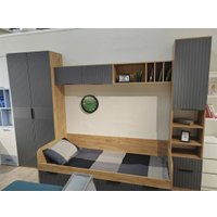 Полка Трия Хилтон 940 Исп 1.1 (Дуб Крафт Золотой)