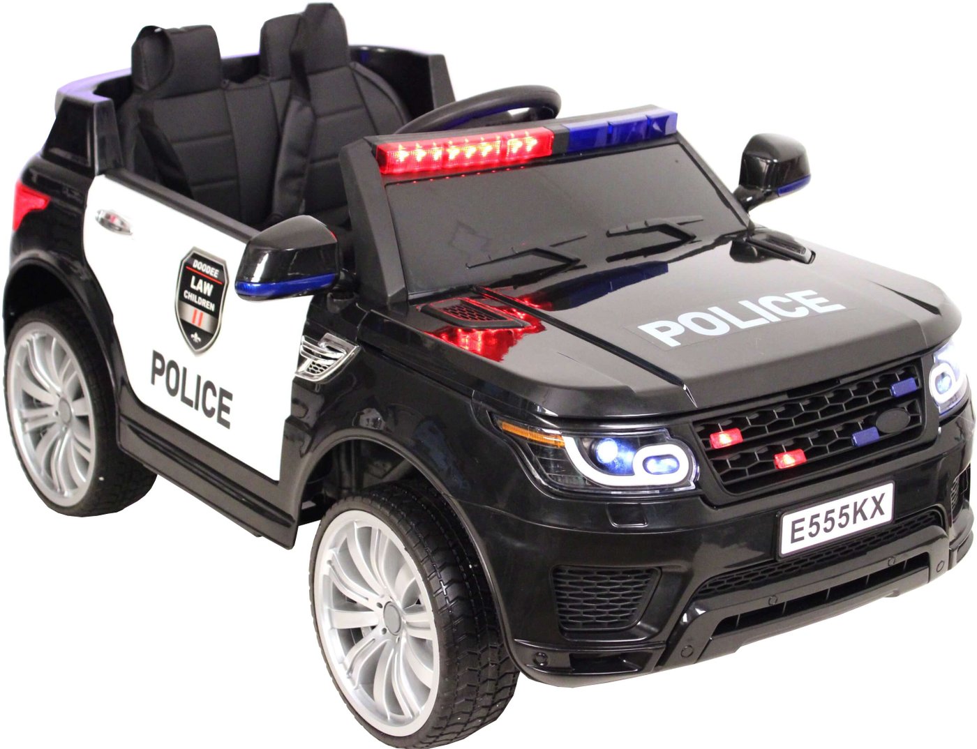 

Электромобиль RiverToys Range Rover E555KX (черный, полиция)