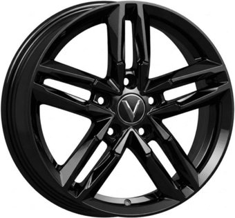 Литые диски K7 K184 16x6" 5x114.3мм DIA 67.1мм ET 43мм черный