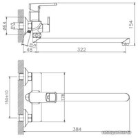 Смеситель Haiba HB22176
