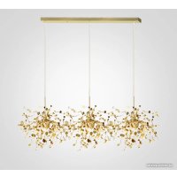 Подвесная люстра ImperiumLoft Tezani Argent Suspension Linear Gold 3 L110 40.2060-3