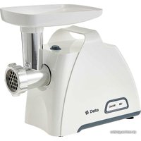 Мясорубка Delta DL-6104M (белый/серый)